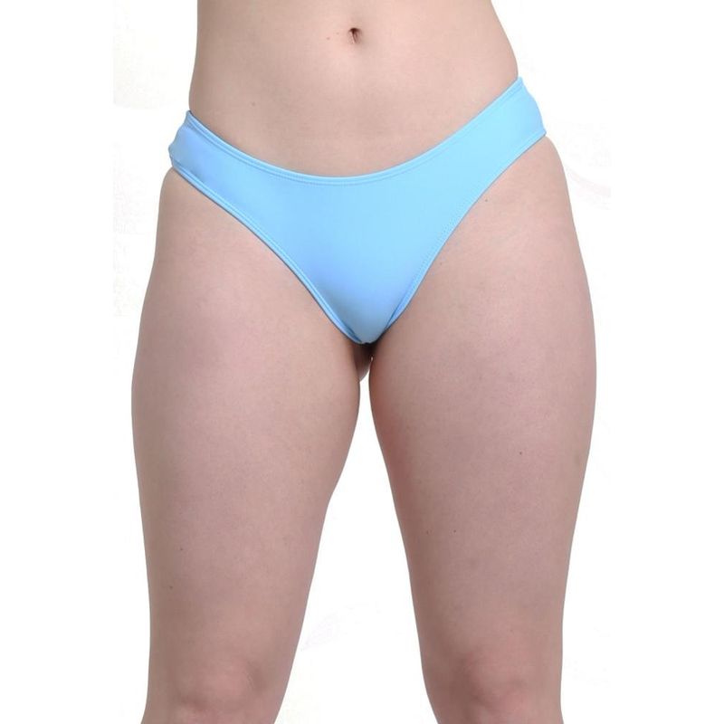 SAMIA - Bikini calzón colales celeste SAMIA