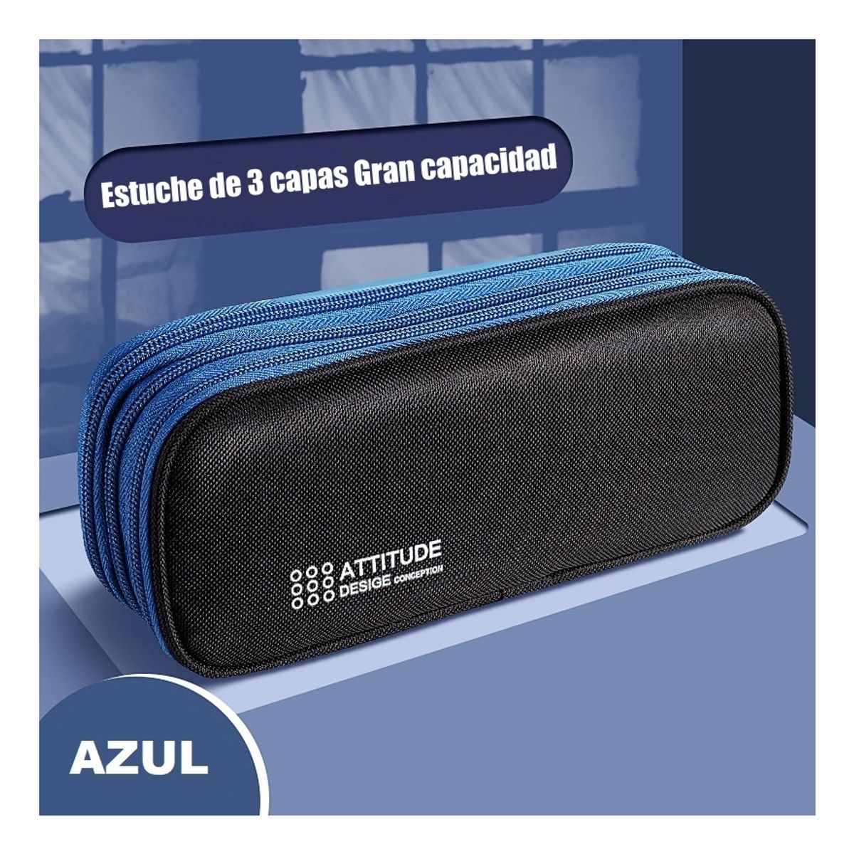 GENERICO - Estuche De 100 Lápices 3 Capa De Gran Capacidad Organizador