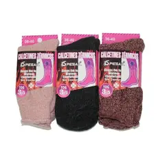 GARSIL - 6 Calcetines Ultra Termicos Gruesos Para Mujer - Sin Costuras