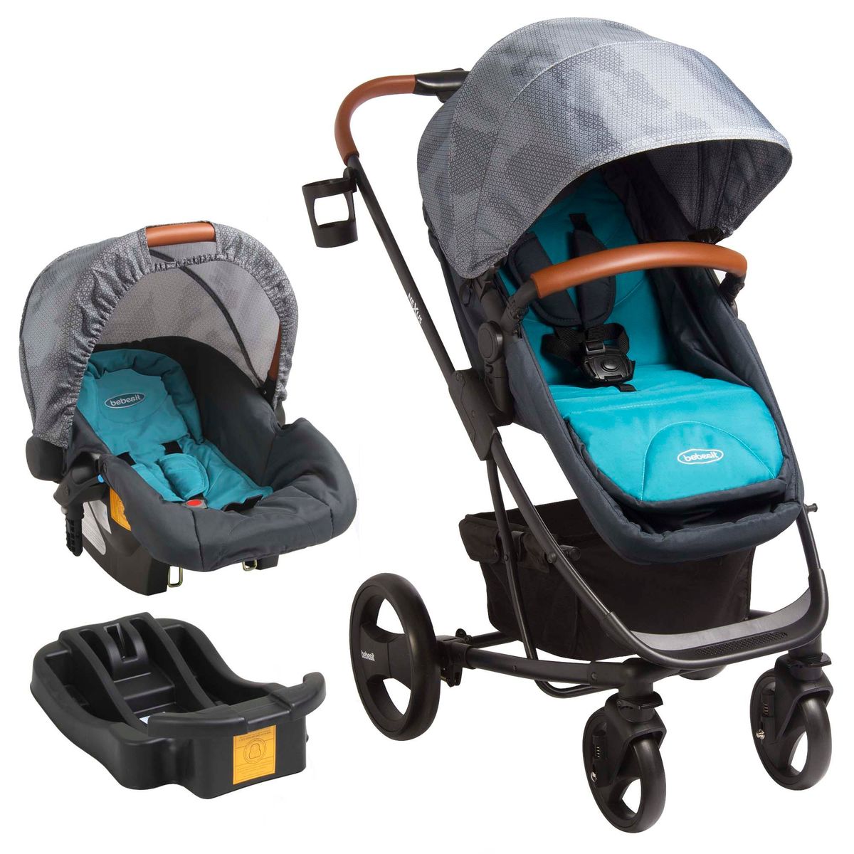 BEBESIT - Coche Travel System Nexus Turquesa Bebesit