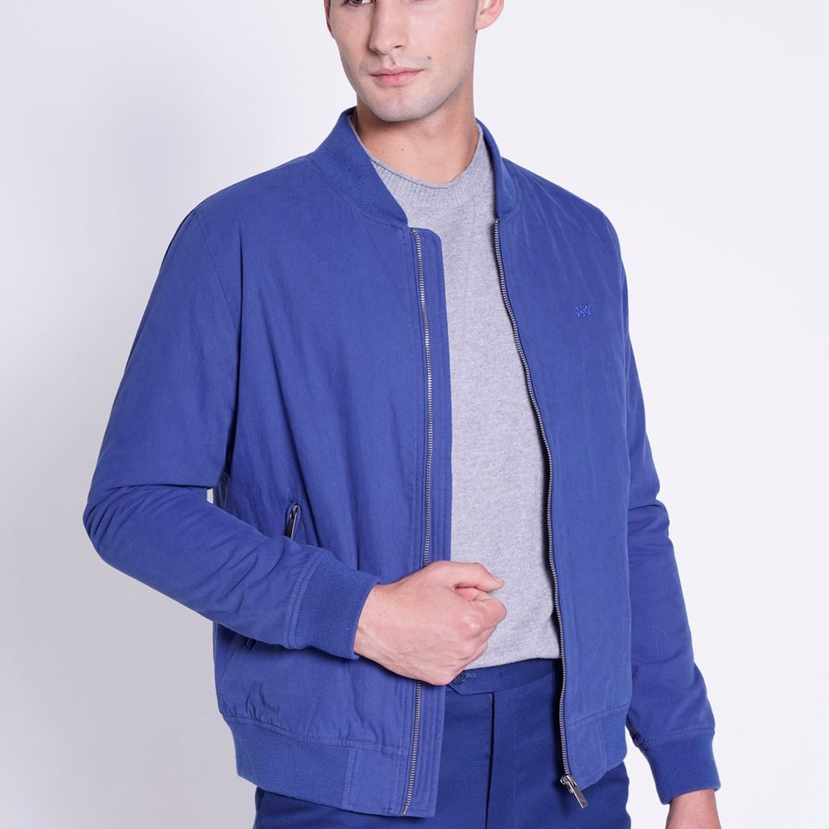 NEW MAN - Chaqueta Bolovi Azul New Man