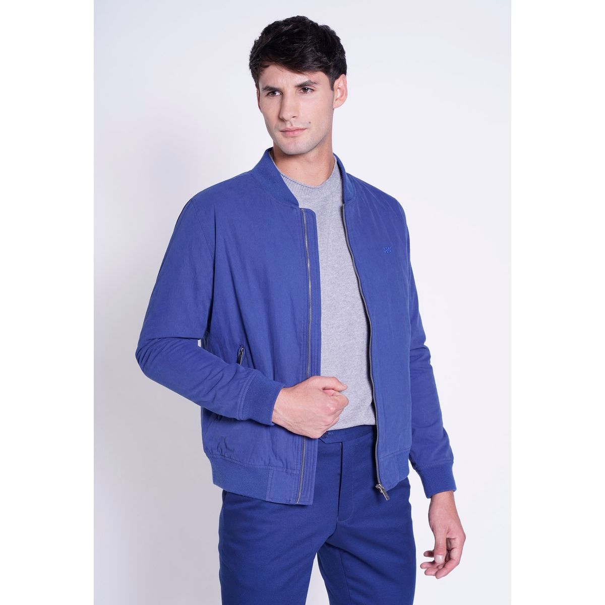 NEW MAN - Chaqueta Bolovi Azul New Man