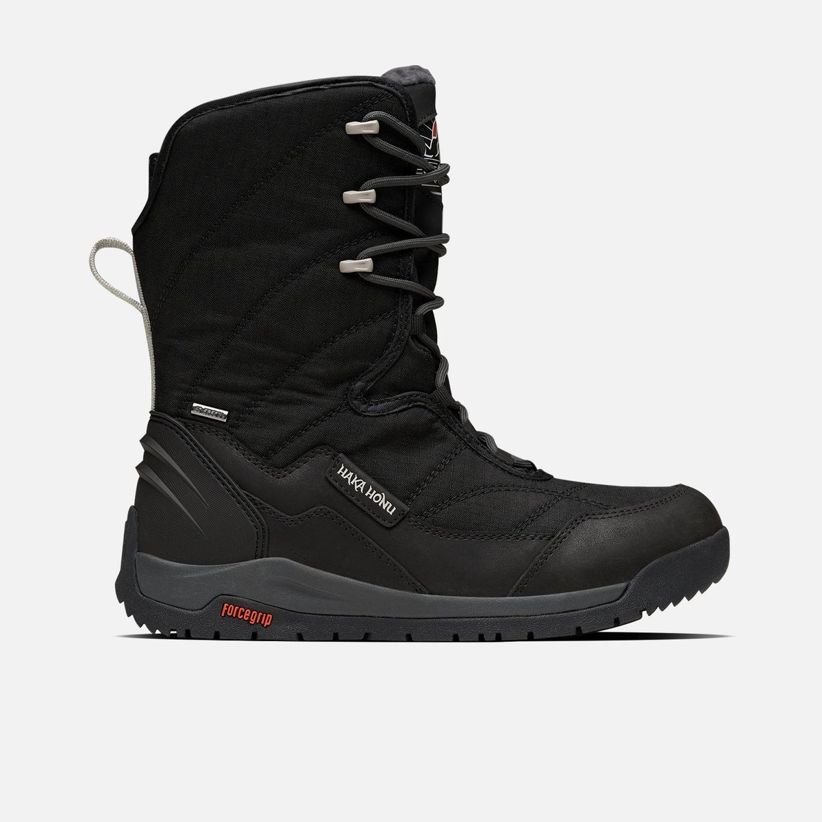 HAKA HONU - Bota Mujer  Loba Alta Negro Haka Honu