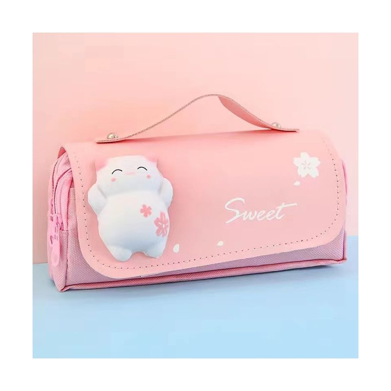 GENERICO - Estuche De Lápices 3 Capa Gran Capacidad Squishy Antiestrés