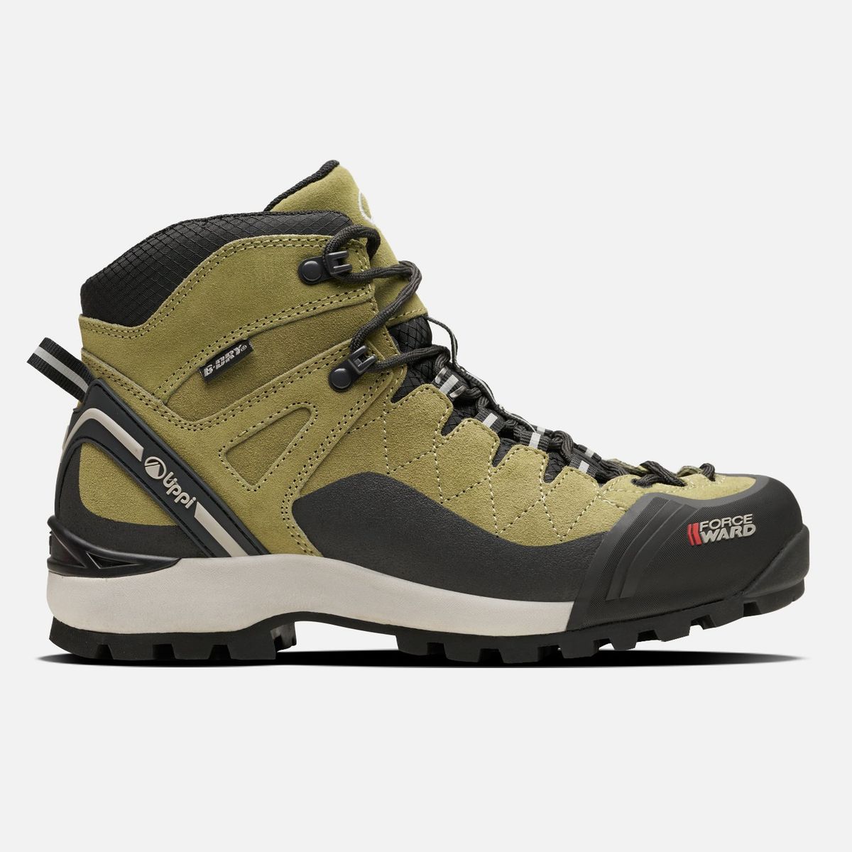 LIPPI - Botín Mujer  Bravo Mid Verde Mate Grafito Lippi