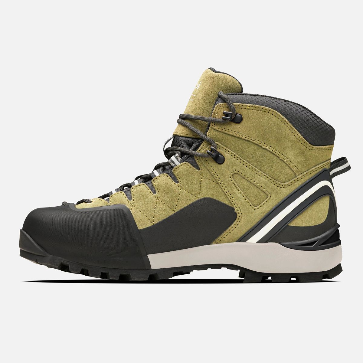 LIPPI - Botín Mujer  Bravo Mid Verde Mate Grafito Lippi