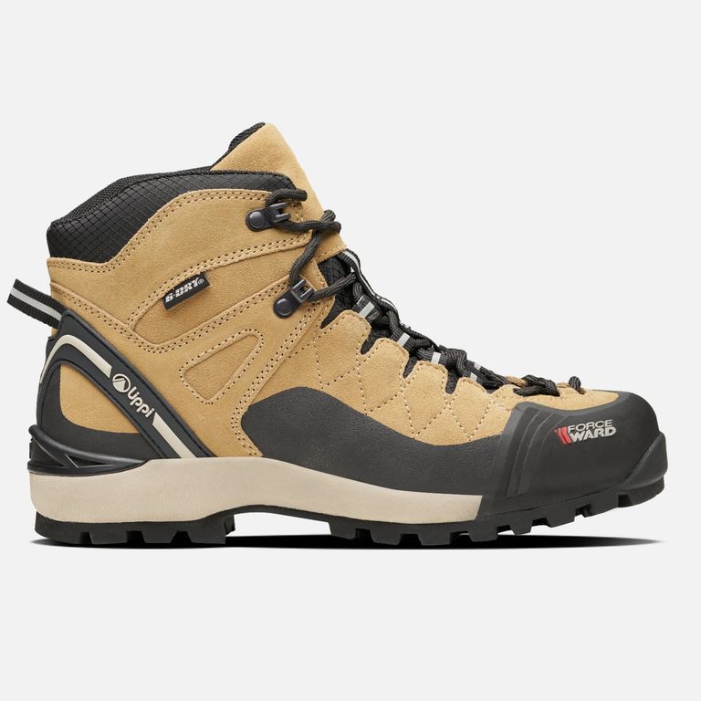 Botin Mujer Bravo Mid Taupe Grafito Cafe 36