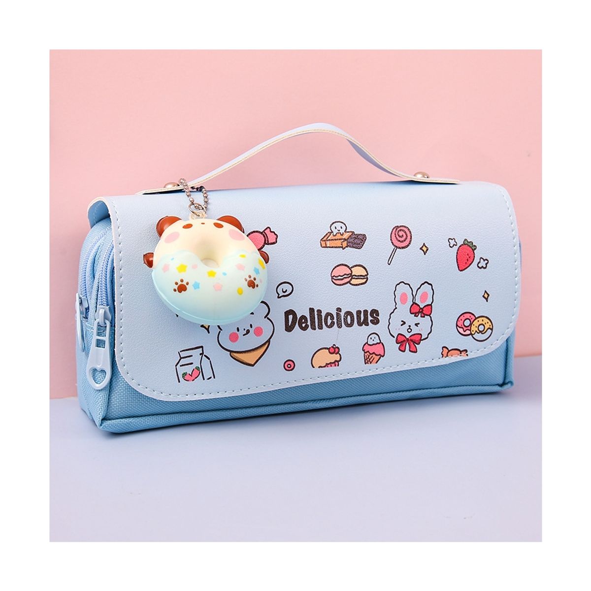 ZG STORE - Estuche De Lápices 3 Capa Gran Capacidad Squishy Antiestrés