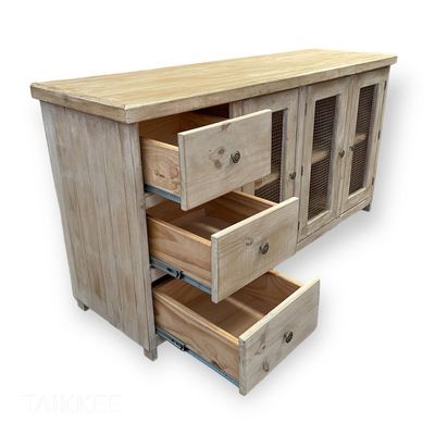 Imagen 2 del producto MUEBLE RUSTICO DESPENSA 3 CAJONES Y 3 PUERTAS