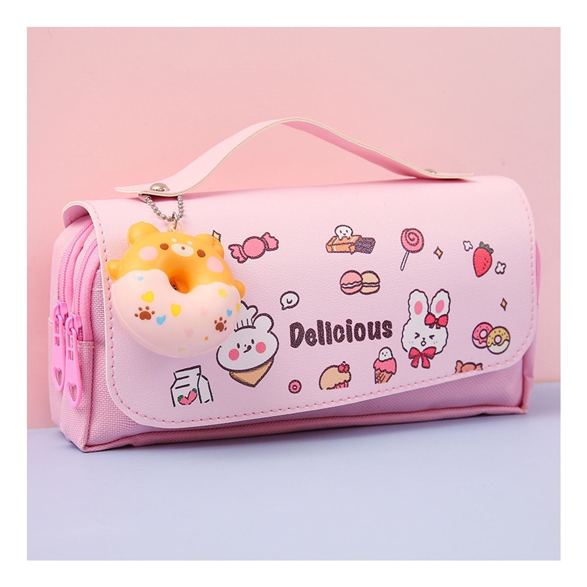 ZG STORE - Estuche De Lápices 3 Capa Gran Capacidad Squishy Antiestrés