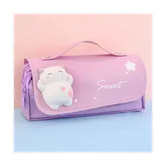 ZG STORE - Estuche De Lápices 3 Capa Gran Capacidad Squishy Antiestrés