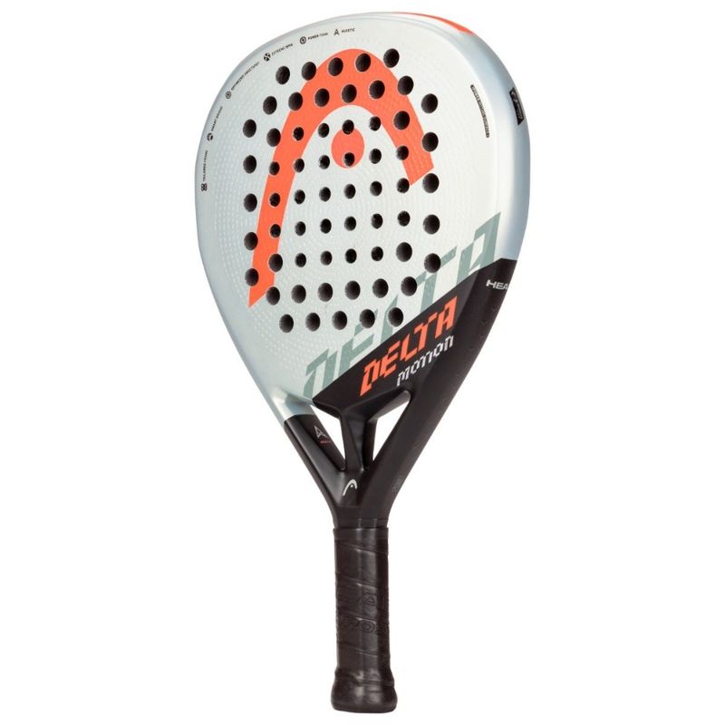 HEAD - Pala Pádel Head Delta Motion 2022 Blanca/Negra