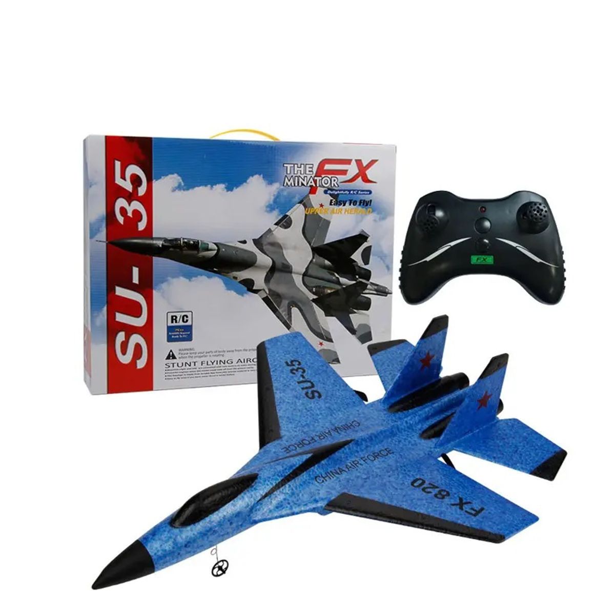 STARTECHOFFICE - Avión a control remoto Planeador Teledirigido 24Ghz 150mAh 15min Vuelo Compacto y Ligero