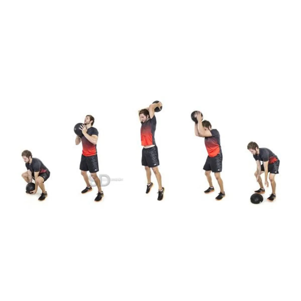 SDFIT - Slam Ball Caucho 25 kg