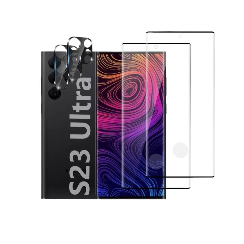 OEM - Samsung Galaxy S23 Ultra Vidrio 3d Pantalla  Protector para Cámara