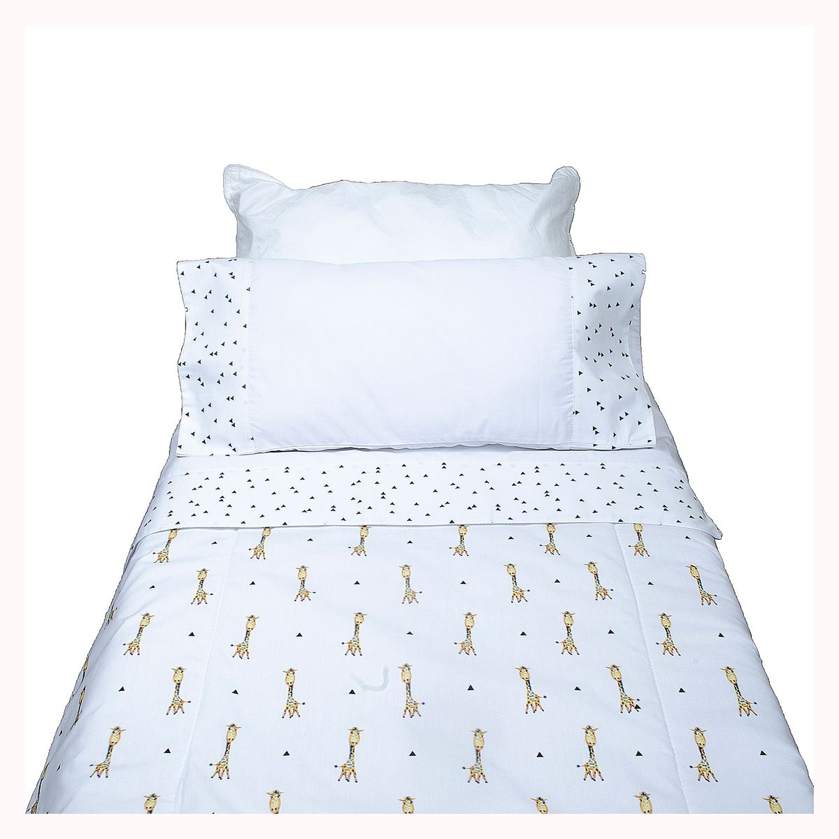 BLANCA SUENA - Plumón Cuna Grande Jirafa