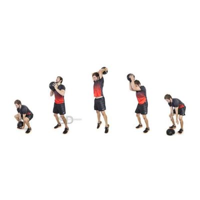 Imagen 2 del producto Slam Ball Caucho 35 kg