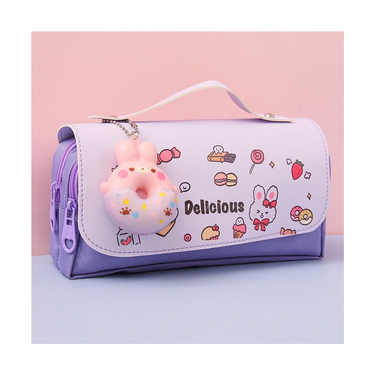 ZG STORE - Estuche De Lápices 3 Capa Gran Capacidad Squishy Antiestrés