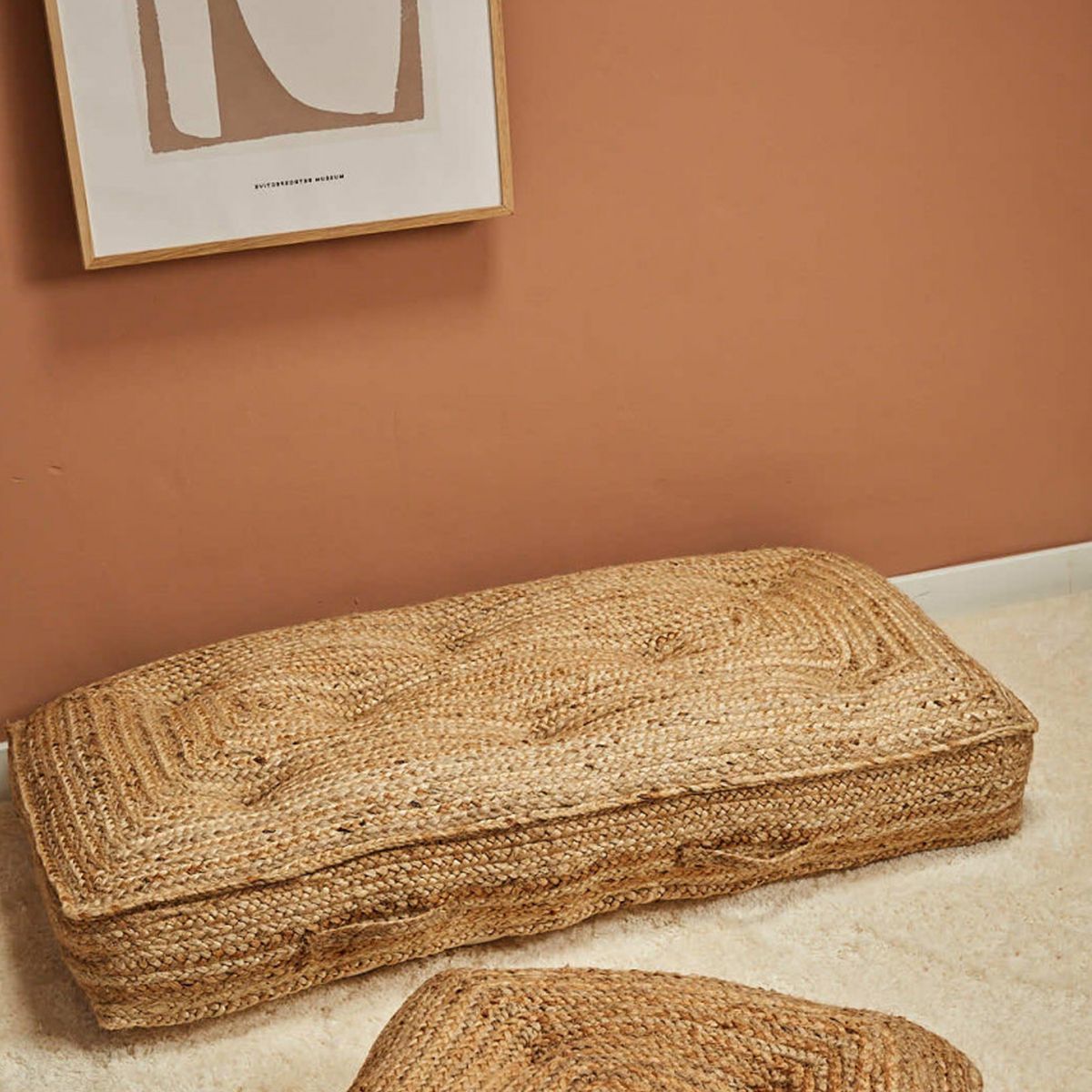CALMA HOUSE - Cojin de suelo Yute Ural Calma House