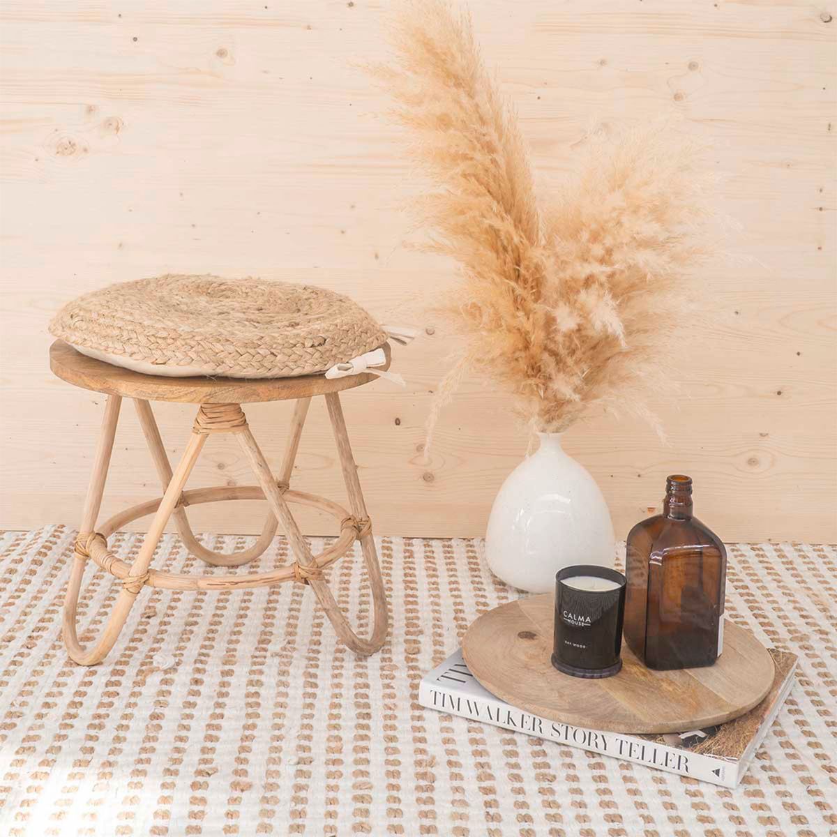 CALMA HOUSE - Cojín Yute Ural Diam 40 Calma House