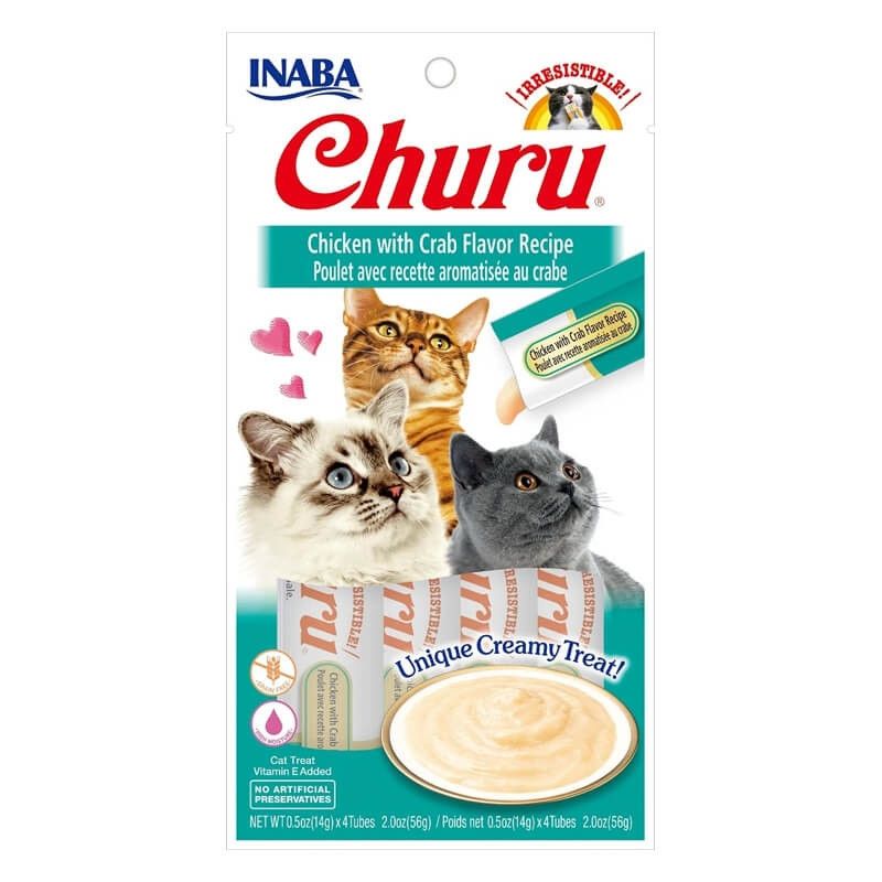 INABA - Inaba Churu Sabor Pollo con Cangrejo