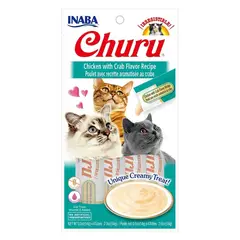 INABA - Churu Sabor Pollo con Cangrejo