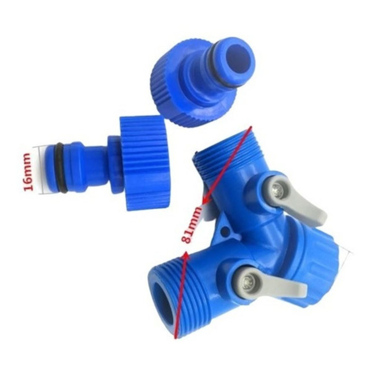 GENERICO - Dispositivo De Conexión De Riego, Divisor Manguera De Jardín