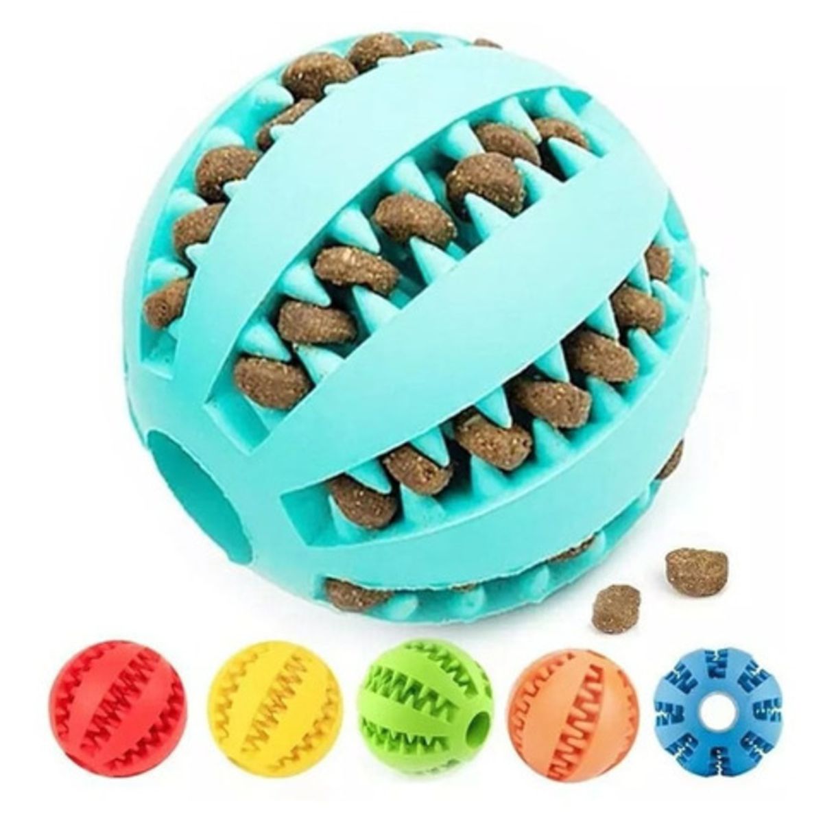 GENERICO - Pelota Dental Interactiva Limpieza Perros 7cm GENERICO