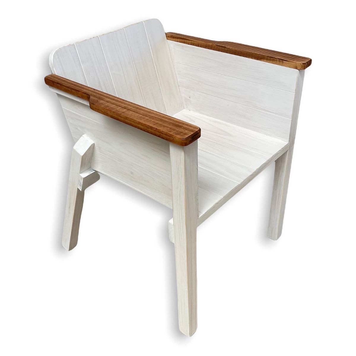 TAIKKEE - SITIAL RUSTICO BLANCO ALBAYALDE Y NOGAL
