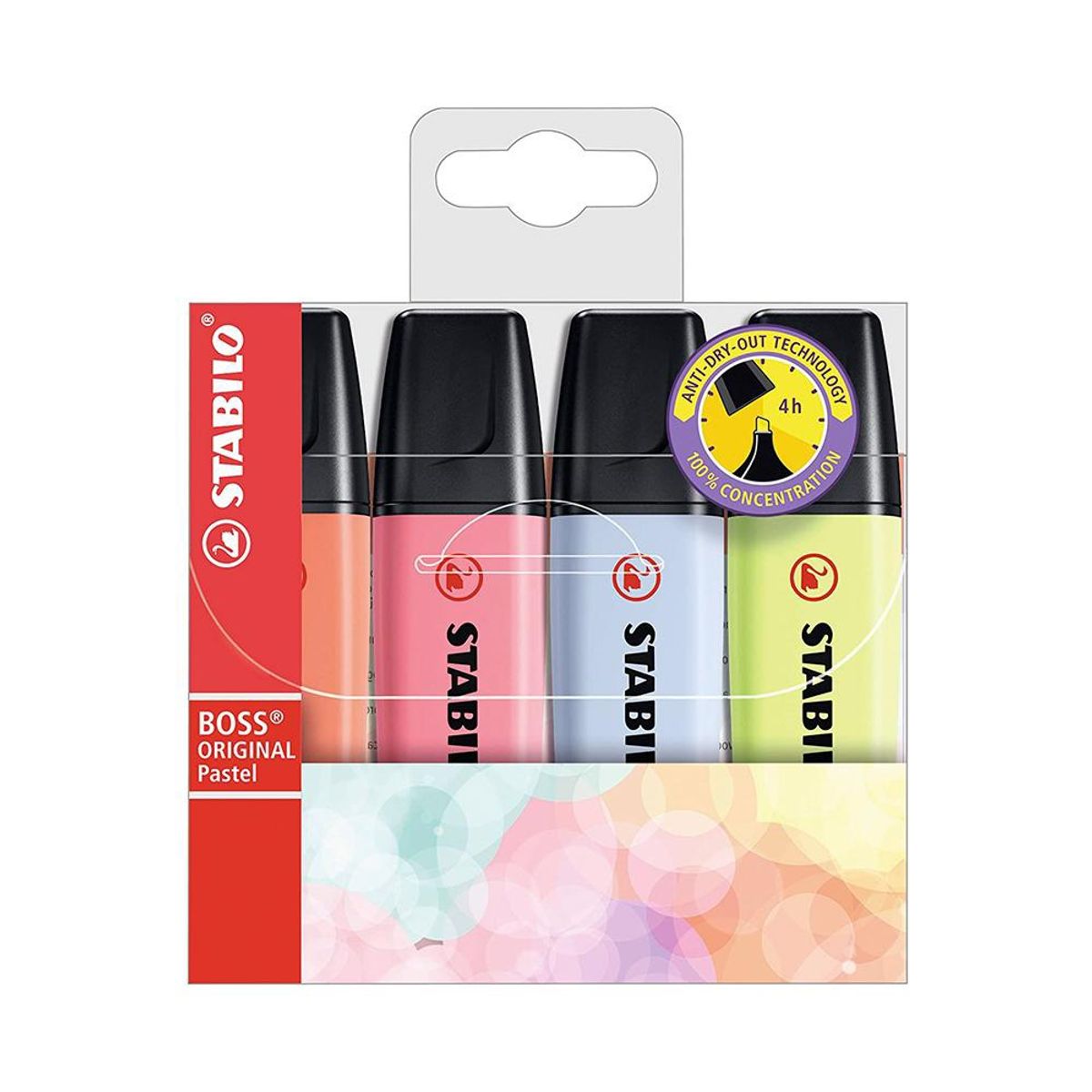 STABILO - Set 4 Stabilo boss pastel
