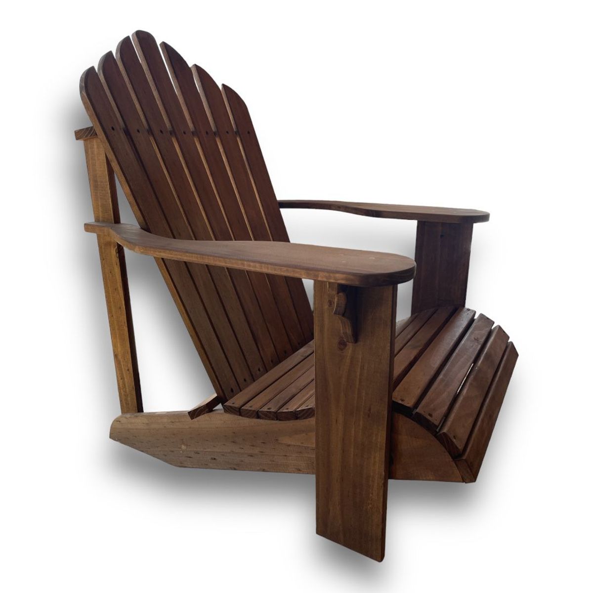 TAIKKEE - SILLON ADIRONDACK NOGAL DECAPADO