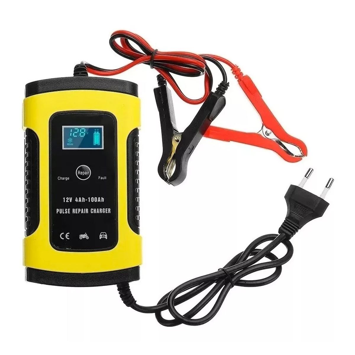 GENERICO - Cargador Inteligente De Batería 12v  De Auto