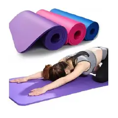 GENERICO - Colchoneta Mat Yoga Espesor 10mm Pilates 237062 Negro