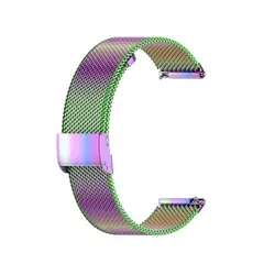 GENERICO - Correa Metálica Para Samsung Huawei Xiaomi Watch 20mm 22mm