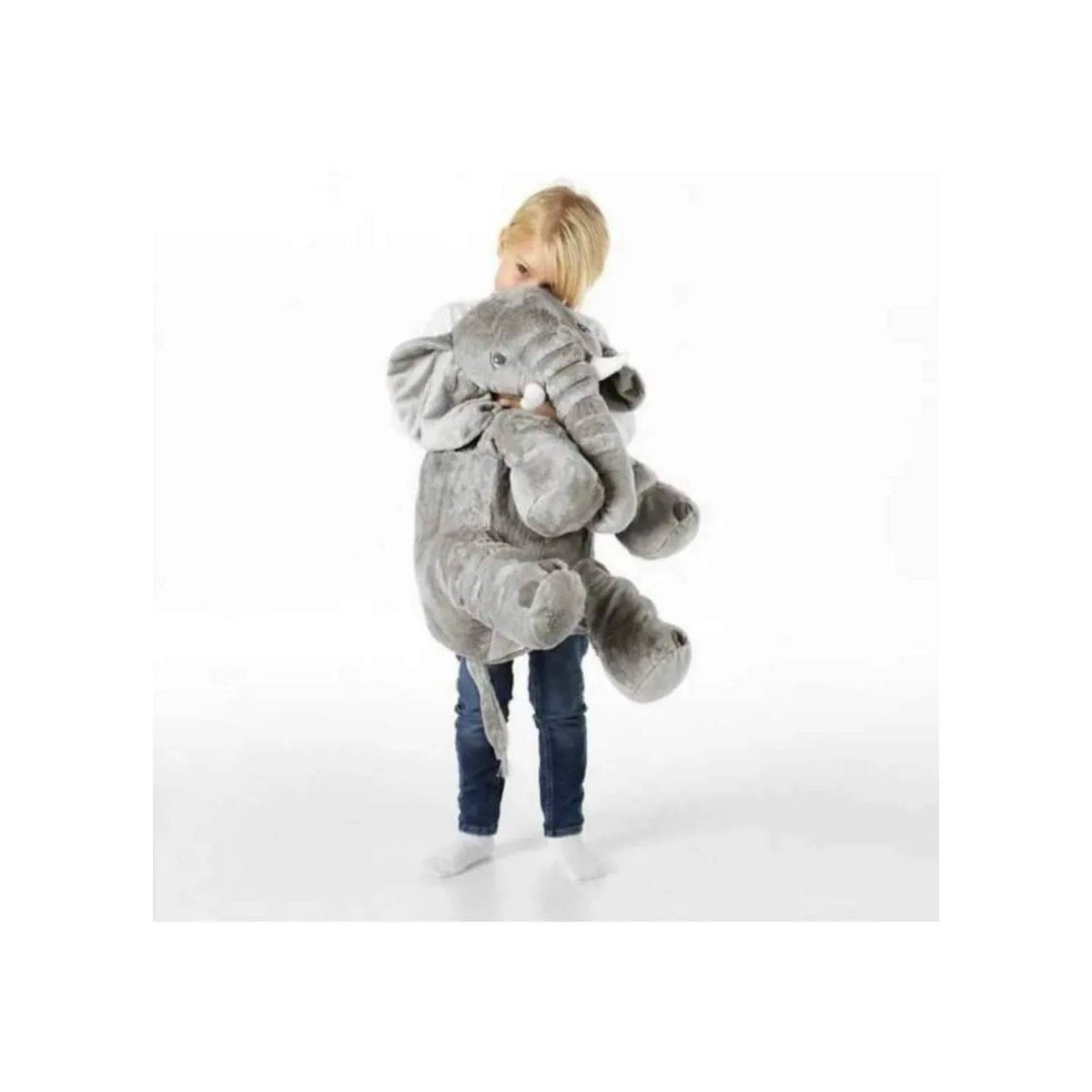 GENERICO - Almohada Peluche De Apego Elefante De 60 Cm