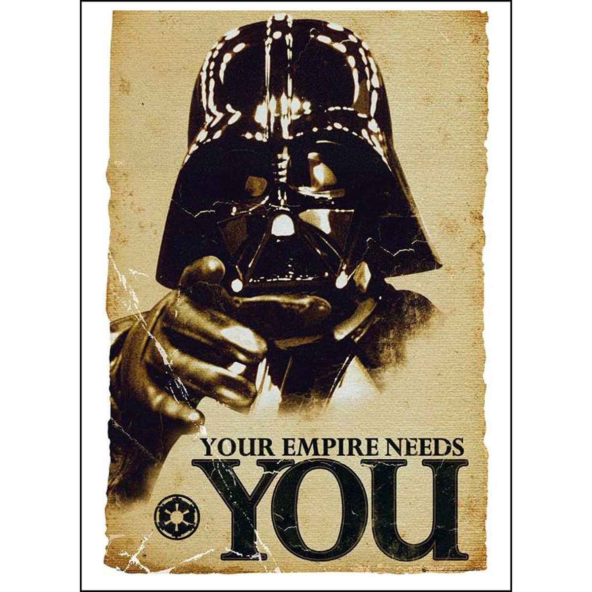 GENERICO - Cuadros De 50x70 De Dark Vader