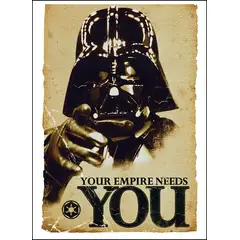 GENERICO - Cuadros De 50x70 De Dark Vader