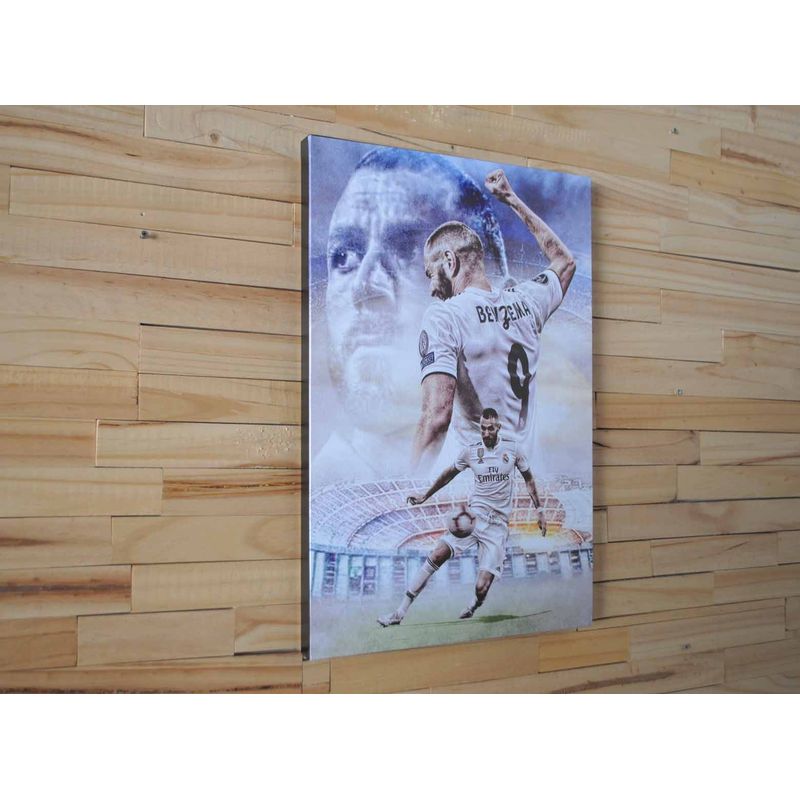 GENERICO - Karim Benzema cuadro 50x70 cm