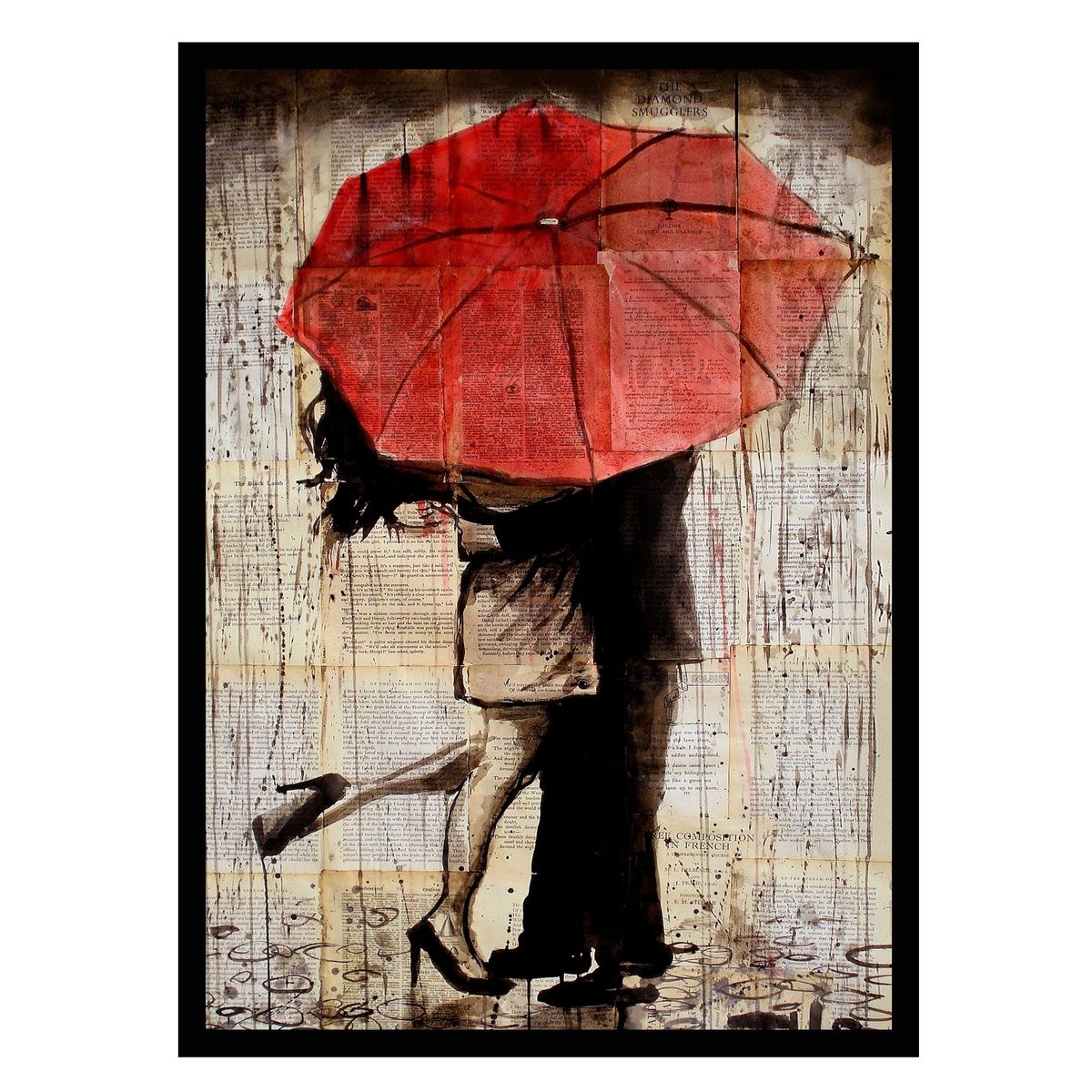 GENERICO - Cuadro De 50x70 De Arte Contemporaneo.