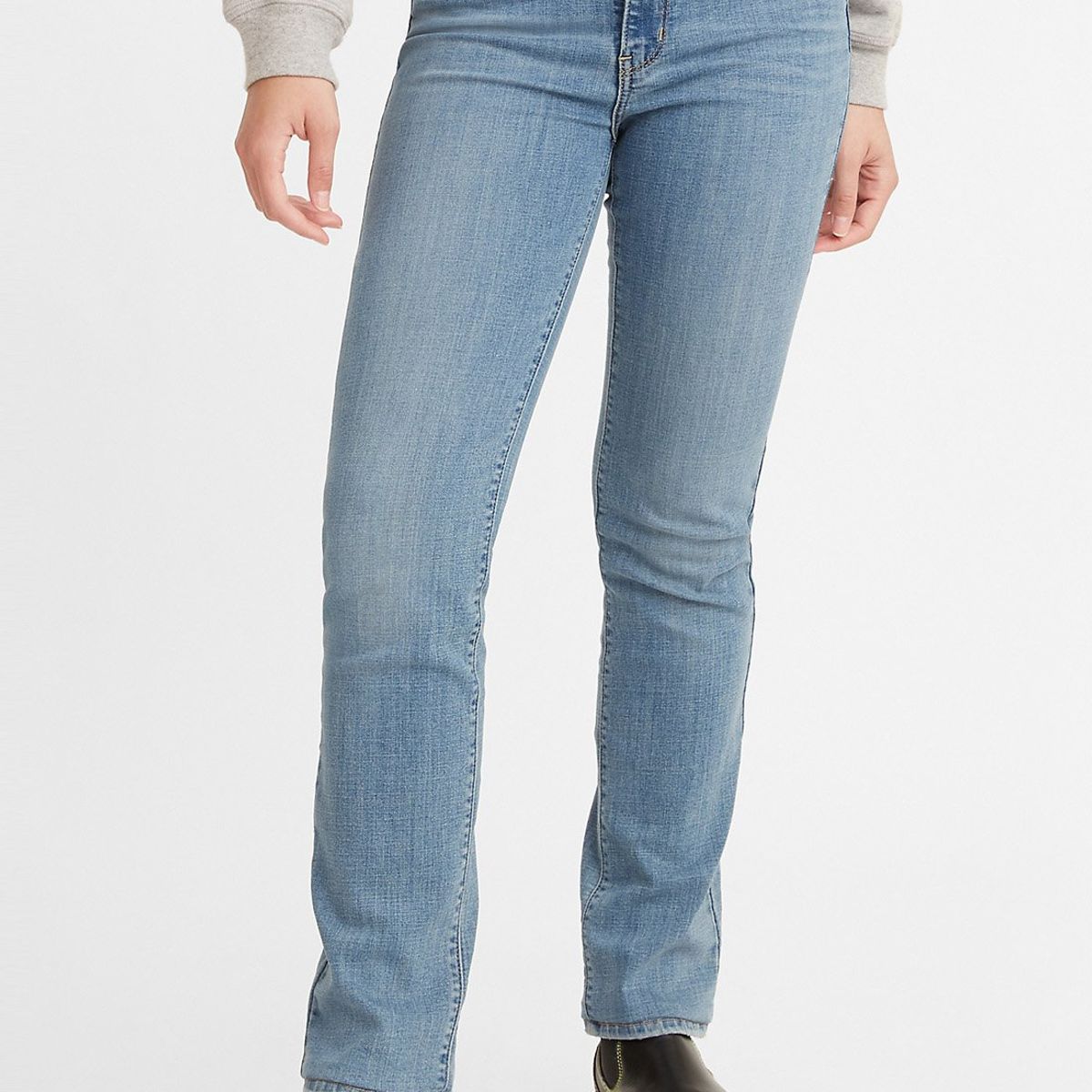 LEVIS - Jeans Mujer 724 High-Rise Straight Azul Levis