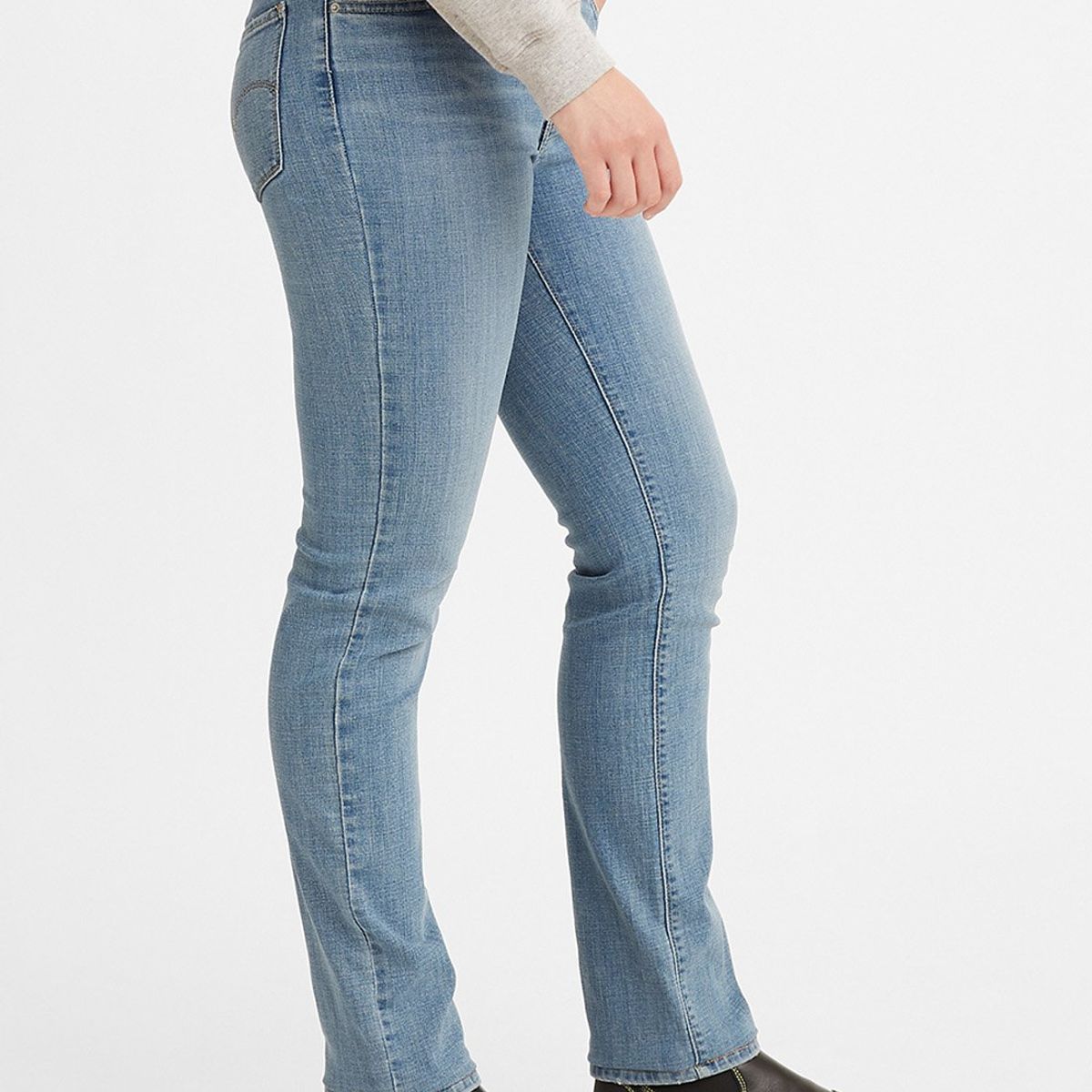 LEVIS - Jeans Mujer 724 High-Rise Straight Azul Levis
