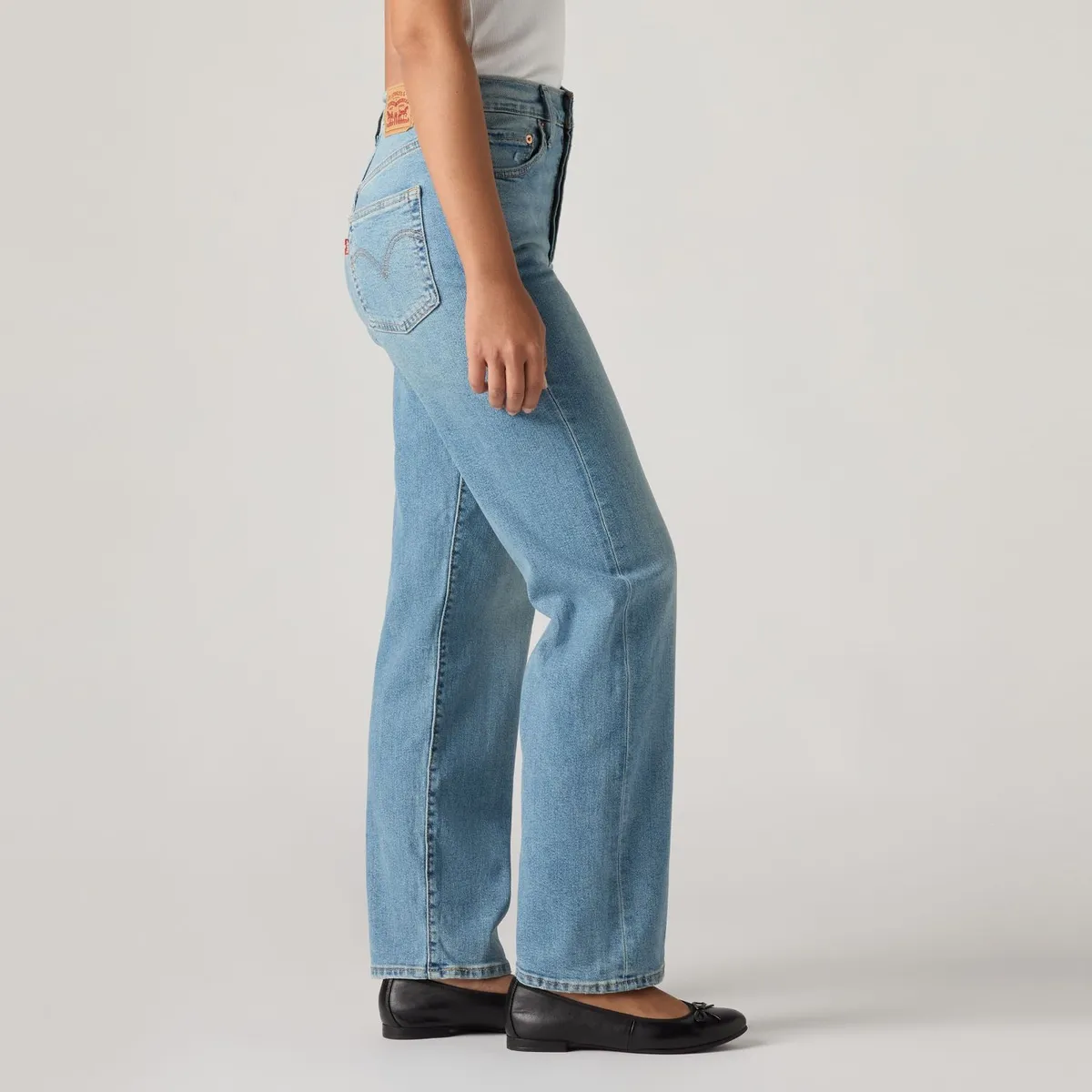 LEVIS - Jeans Mujer Ribcage Straight Ankle Azul Levis