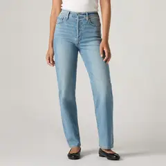 LEVIS - Jeans Mujer Ribcage Straight Ankle Azul