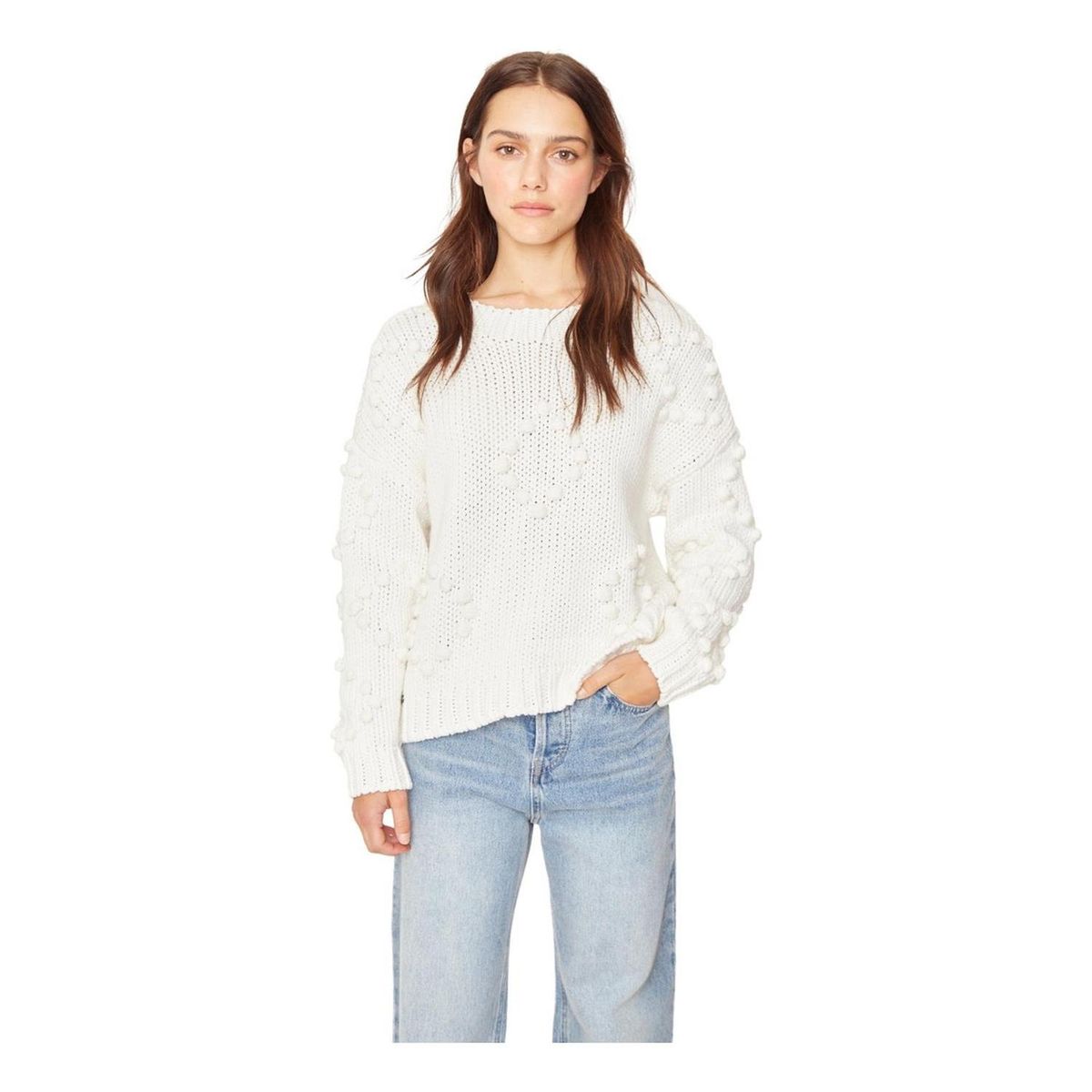 JACINTA TIENDA - Chaleco Lola blanco Jacinta Tienda