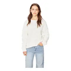 JACINTA TIENDA - Chaleco Lola blanco