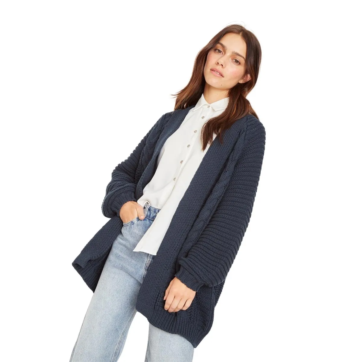 JACINTA TIENDA - Chaleco Kaia petróleo Jacinta Tienda