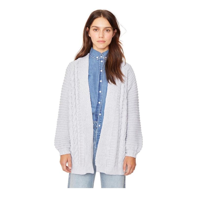 JACINTA TIENDA - Chaleco Kaia gris Jacinta Tienda