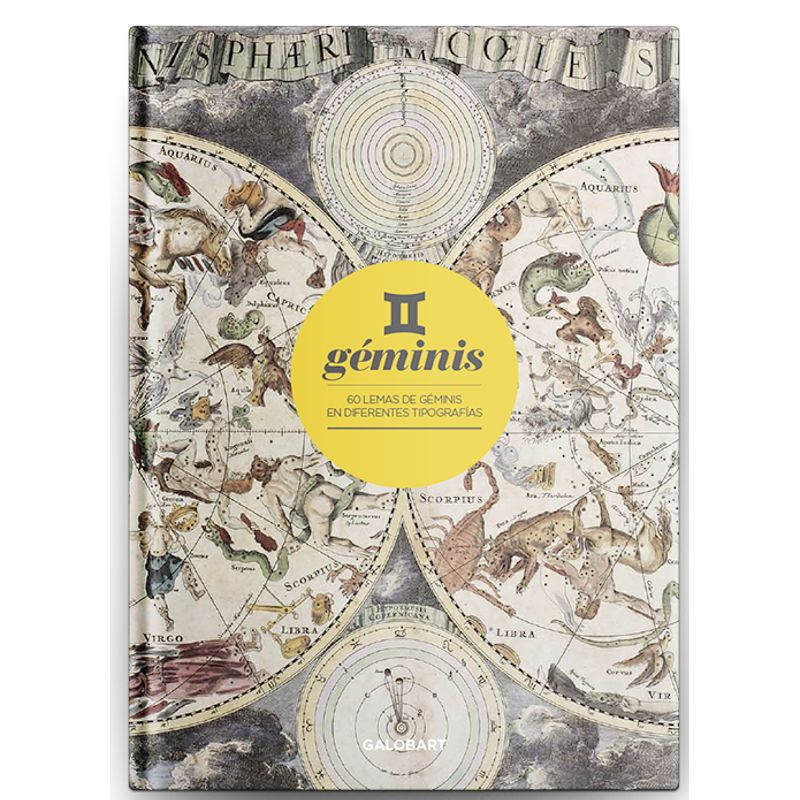 EDITORIAL CONTRAPUNTO - Zodiaco - Géminis. 60 lemas en diferentes tipografías