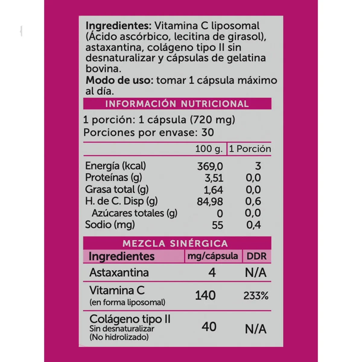 WELLPLUS - ArtiPlus 30 cápsulas