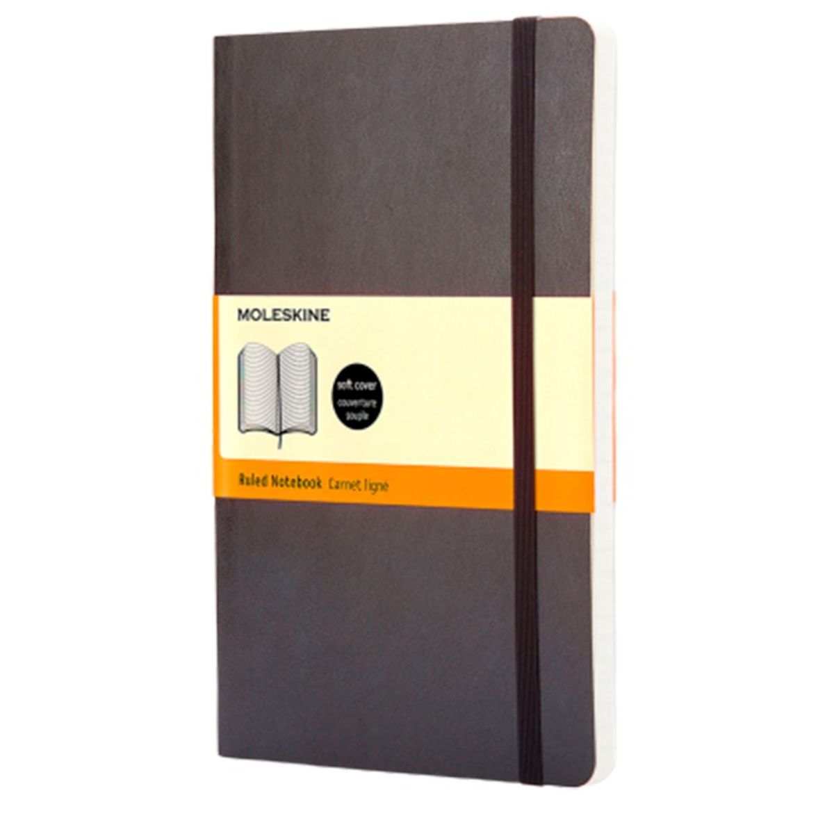 MOLESKINE - Libreta Classic notebook - T. Blanda Large Negro - De rayas
